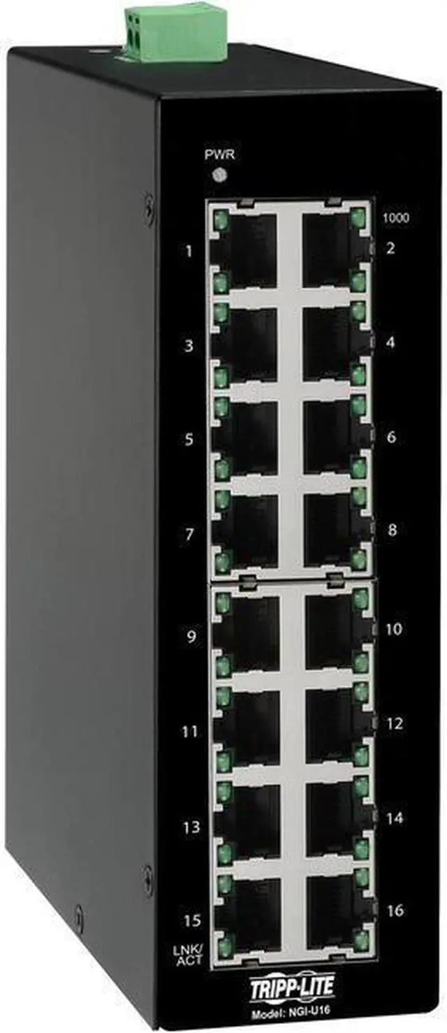 Alt view image 10 of 16 - Tripp Lite NGI-U16 Ethernet Switch NGIU16
