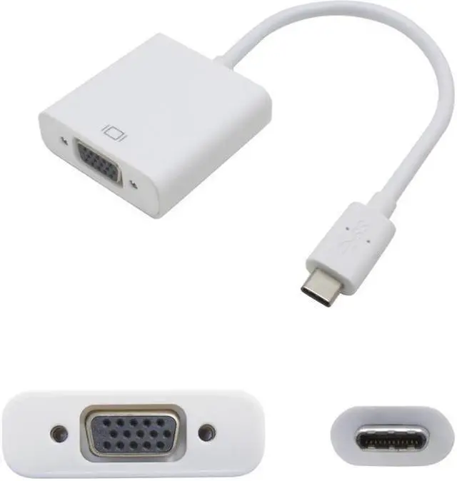 Alt view image 2 of 4 - AddOn 5-pack 8in USB 3.1 (C) to VGA Adapter Cable - Display adapter - USB T (it may take up to 15 days to be received)