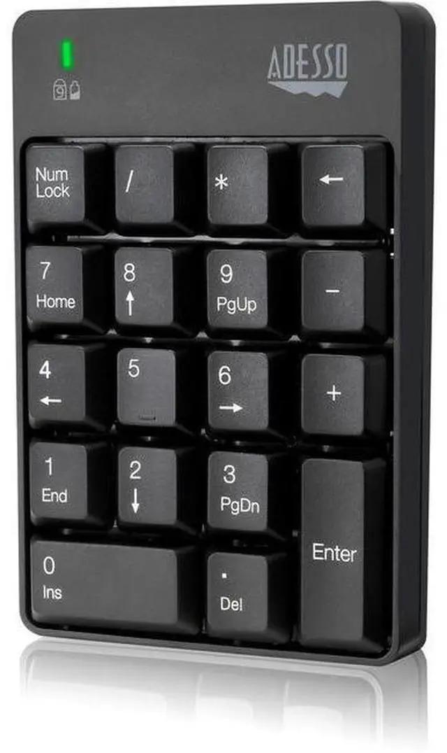 Alt view image 11 of 20 - Adesso WKB-6010UB - Wireless Spill Resistant 18-Key Numeric Keypad