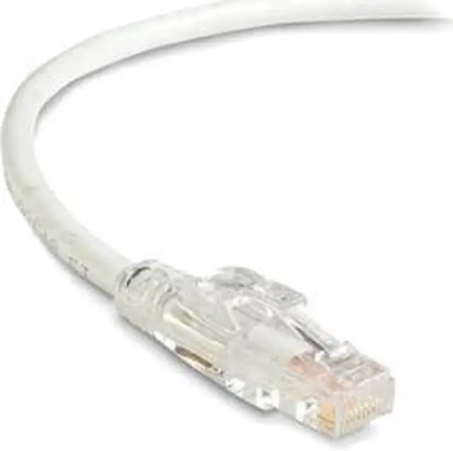 Alt view image 3 of 3 - GigaTrue 3 CAT6 550-MHz Lockable Patch Cable (UTP), White, 100-ft. (30.4-m)