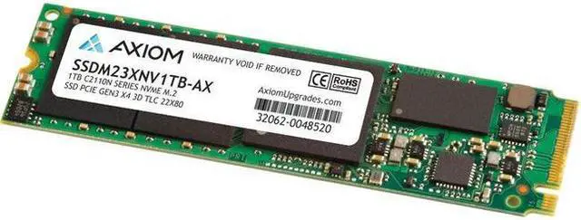 Alt view image 2 of 3 - axiom 1tb c2110n series nvme m.2 ssd