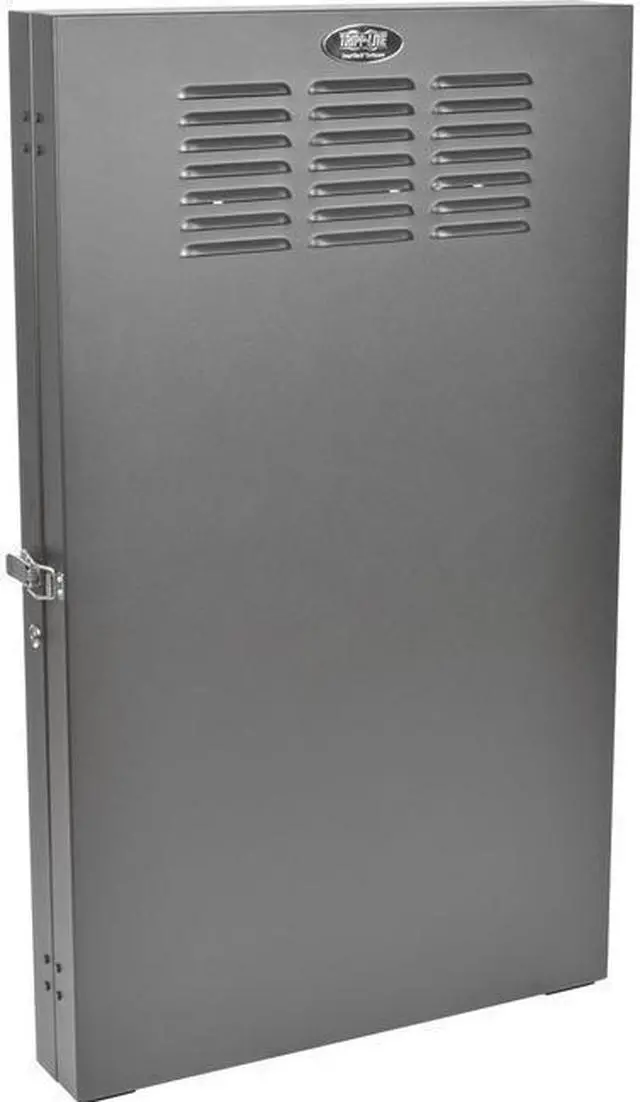 Alt view image 4 of 8 - Tripp Lite 2U Low-Profile Vertical-Mount Server-Depth Wall-Mount Rack Enclosure Cabinet (SRWF2U36)
