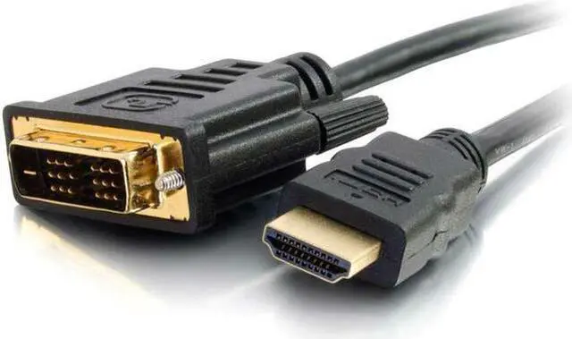 Alt view image 16 of 20 - Cables To Go C2G 42516 2 Meter HDMI to DVI Adapter Cable Cord