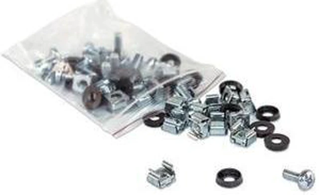 Alt view image 2 of 3 - Intellinet Cage Nut Set, 100 pieces