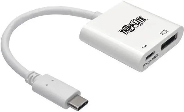 Main image of Tripp Lite USB C to DisplayPort Adapter Cable w Equalizer 8K 60W Charging
