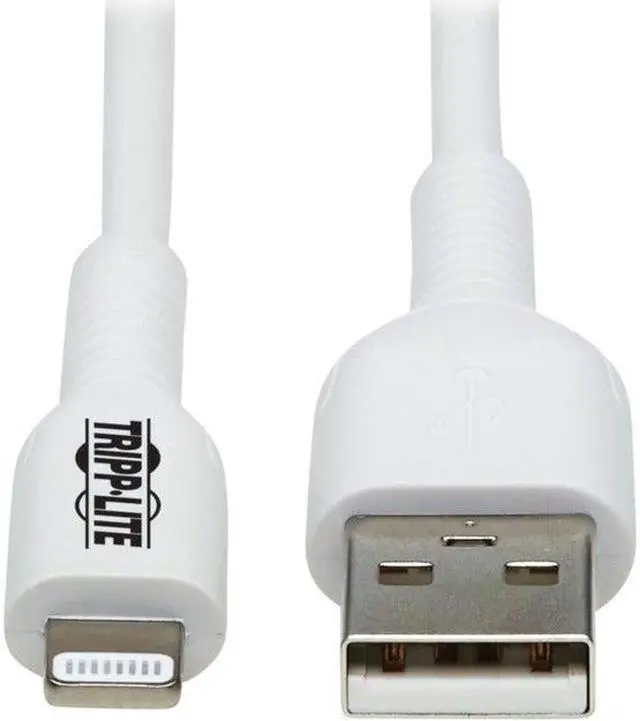 Main image of Tripp Lite Safe-IT USB-A to Lightning Sync-Charge Cable Antibacterial 2M