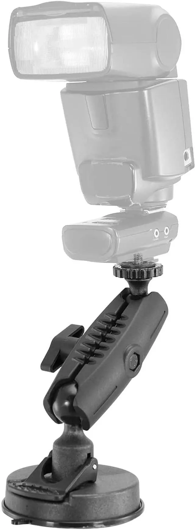 Alt view image 4 of 6 - iBOLT ¼” 20 Camera Screw Bizmount Suction Cup Mount - for Industry Standard ¼” 20 Accessories, Cameras, Dash cams, Camera Flashes etc.