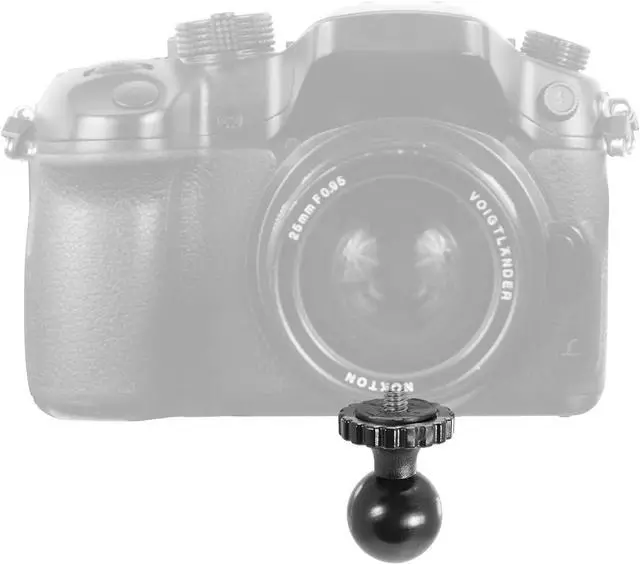 Alt view image 5 of 6 - iBOLT ¼” 20 Camera Screw Bizmount Suction Cup Mount - for Industry Standard ¼” 20 Accessories, Cameras, Dash cams, Camera Flashes etc.
