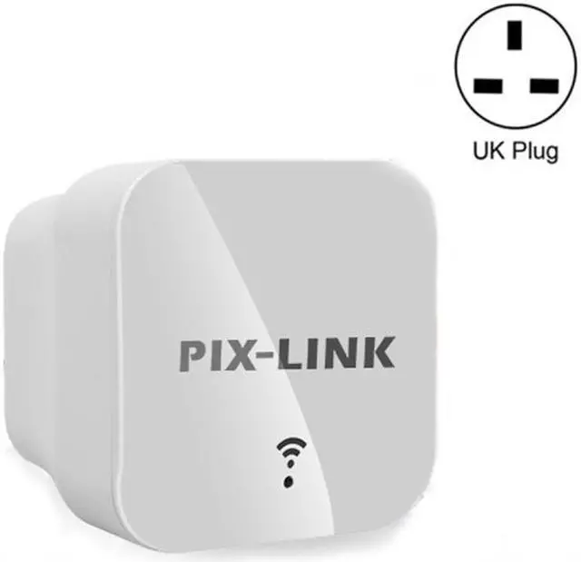 Main image of PIXLINK WR12 300Mbps WIFI Signal Amplification Enhanced Repeater, Plug Type:UK Plug