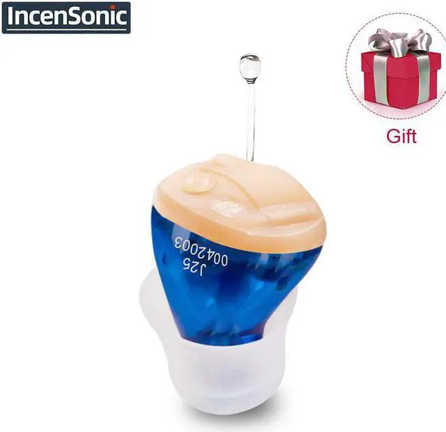 Alt view image 2 of 6 - IncenSonic Hearing Amplifier Sound Amplifier with Digital Noise Reduction to Aid and Assist Hearing for Adults (1 Pair)