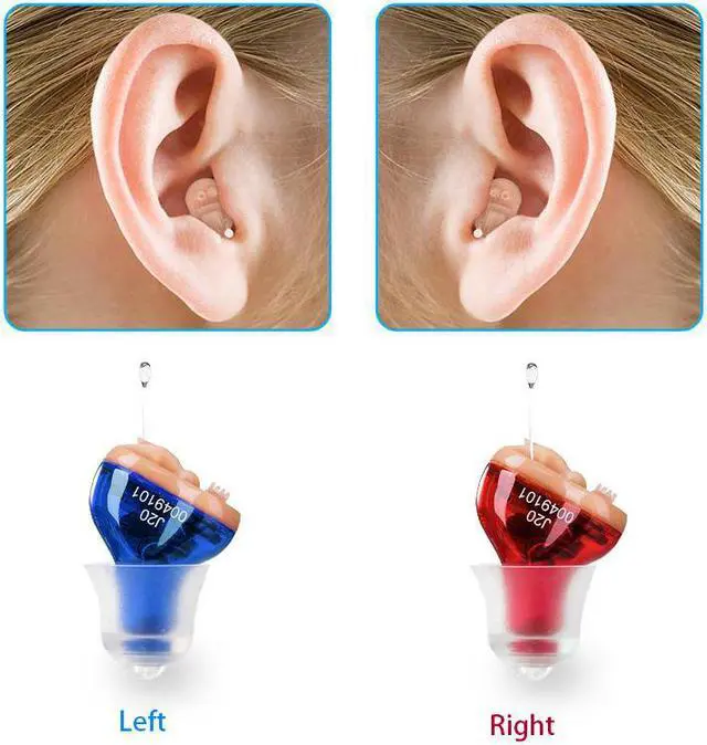 Alt view image 2 of 6 - IncenSonic Mini Sound Amplifier, Ear Sound Enhancer, Noise Reduction, Enhanced Speech, Feedback Cancellation, Suitable for Adults (1 Pair)