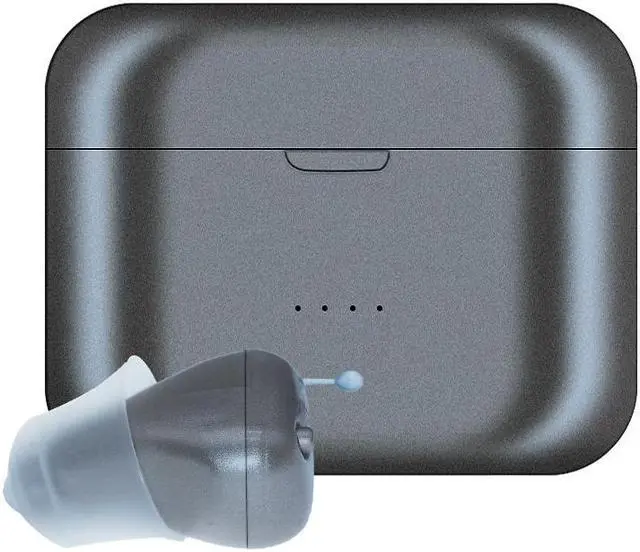 Main image of Digital Hearing Aids Rechargeable SR101 Audifonos 10 Channels Hearing Device 5 Colours Hearing Amplifier for Elderly Graphitegrey-Left