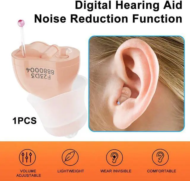 Alt view image 5 of 6 - 16 Channel Digital CIC Assisted Hearing Amplifier For Advanced Comfort Design Of Invisible Hearing Aid F23D3 Noise Reduction