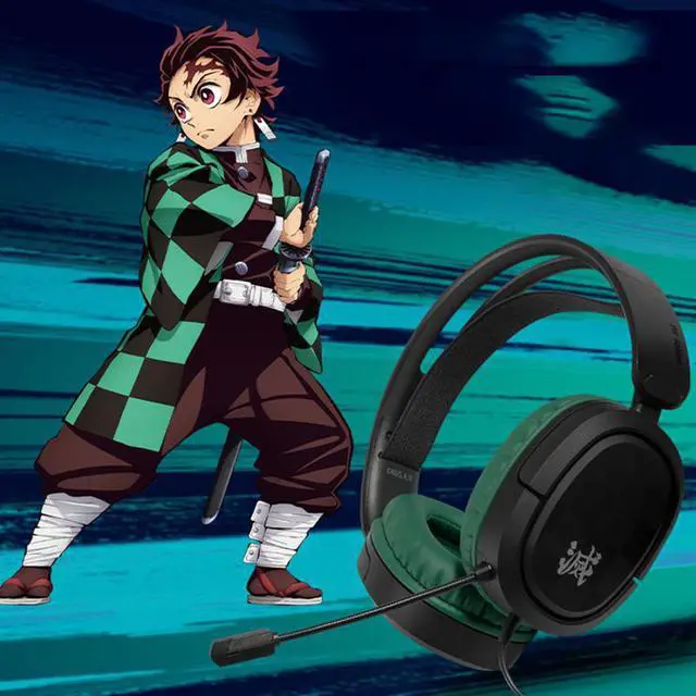 Alt view image 2 of 5 - ASUS TUF GAMING X Demon Slayer Limited Edition kamado tanjiro Gaming Headset,Wired Headset with Microphone,7.1 Virtual Surround Sound,Lightweight Design,ASUS Essence Drive unit