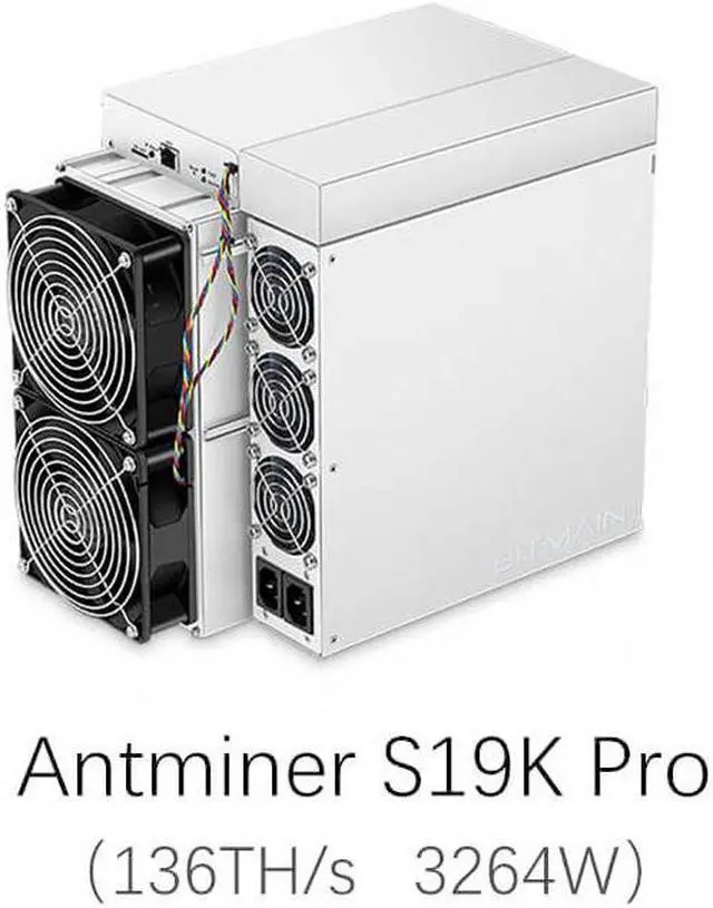 Main image of New Bitmain Antminer S19k pro 120T SHA-256 BTC Miner