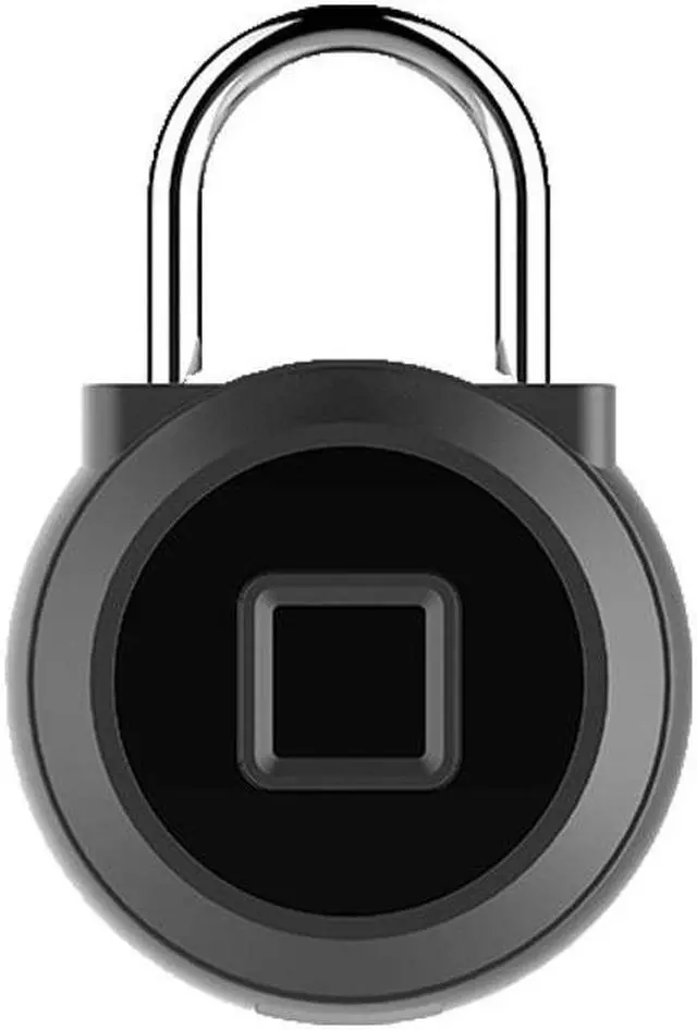 Alt view image 4 of 7 - Smart Fingerprint Padlock Keyless USB Rechargeable Door Lock Quick Unlock Zinc Alloy Metal Fingerprint Lock