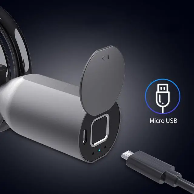 Alt view image 3 of 7 - Waterproof Bike Lock Fingerprint Padlock Bicycle Safe Anti-theft Anti-shear Smart Door Lock for Motorcycle Gate Outdoor