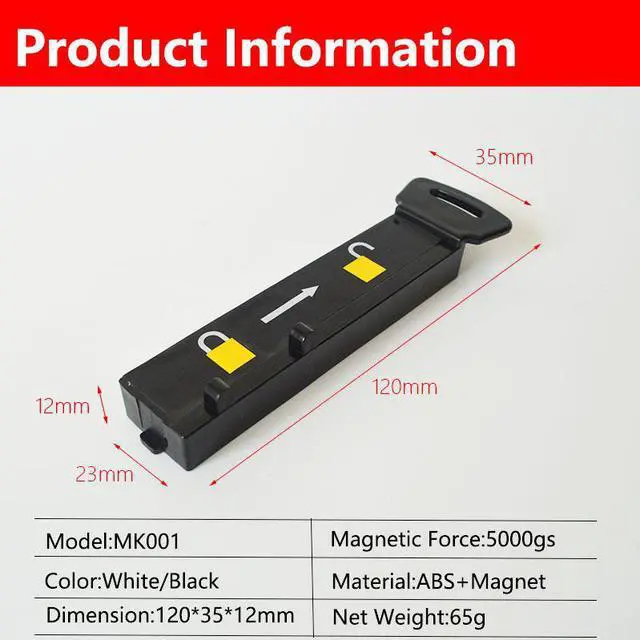 Alt view image 3 of 7 - Magnetic Detacher Security Hook Magnet Key S3 Handkey Remover Magnet Lockpick Releaser S3 Key Display Hook Detacher Stop Lock