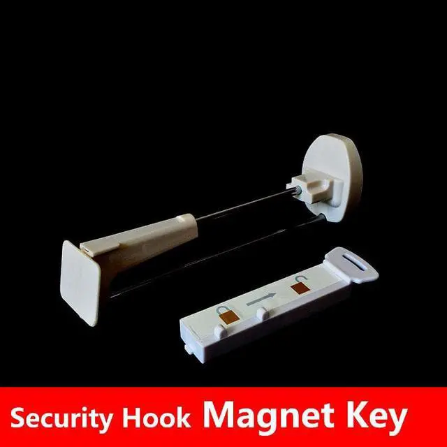 Alt view image 4 of 7 - 1pcs White Security Hook Magnet Key S3 Handkey Eas Magnetic Detacher Releaser Lockpicks For Supermarket Display Hook Stop Lock