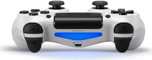 Alt view image 2 of 5 - Sony DualShock 4 Wireless Controller for PlayStation 4 - Glacier White