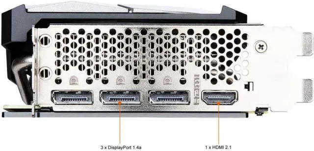 Alt view image 6 of 7 - MSI Ventus GeForce RTX 3070 8GB GDDR6 PCI Express 4.0 Video Card RTX 3070 Ventus 2X 8G OC LHR