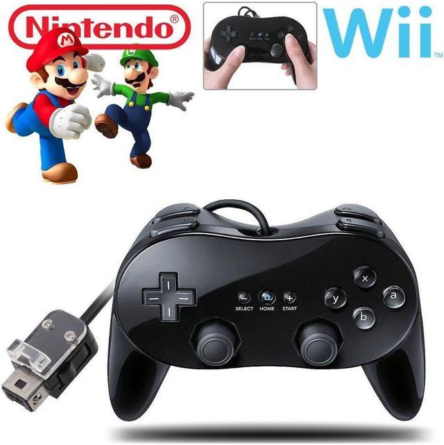 Nintendo Wii Black Console Bundle W/ purchases Controllers/Joysticks/Racing Wheel & 5 Game