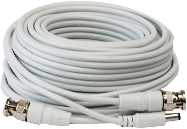 Main image of 25ft RG59 Siamese Combo 20AWG Power Video SDI 95% Braid CCTV BNC Coaxial Cable