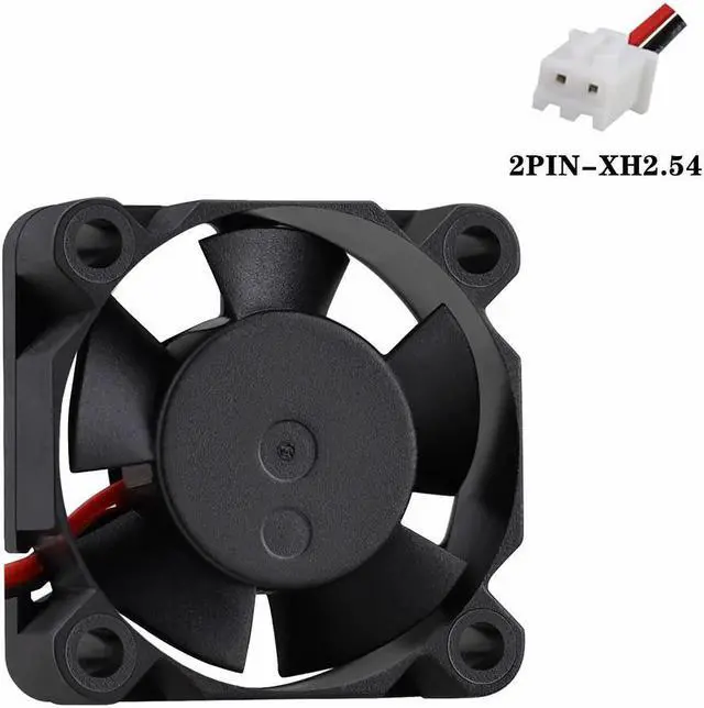 Alt view image 4 of 5 - WINSINN DC 30mm Fan 12V 3010 Hydraulic Bearing Brushless Cooling 30mmx10mm 2PIN (Pack of 5Pcs)