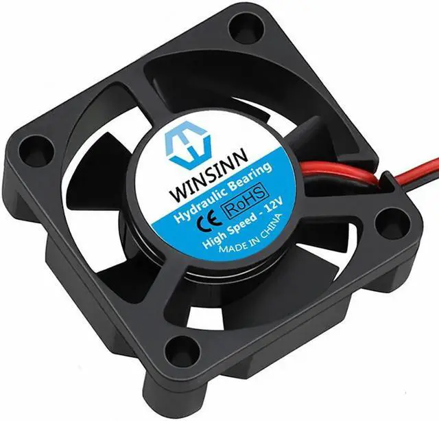 Alt view image 3 of 5 - WINSINN DC 30mm Fan 12V 3010 Hydraulic Bearing Brushless Cooling 30mmx10mm 2PIN (Pack of 5Pcs)