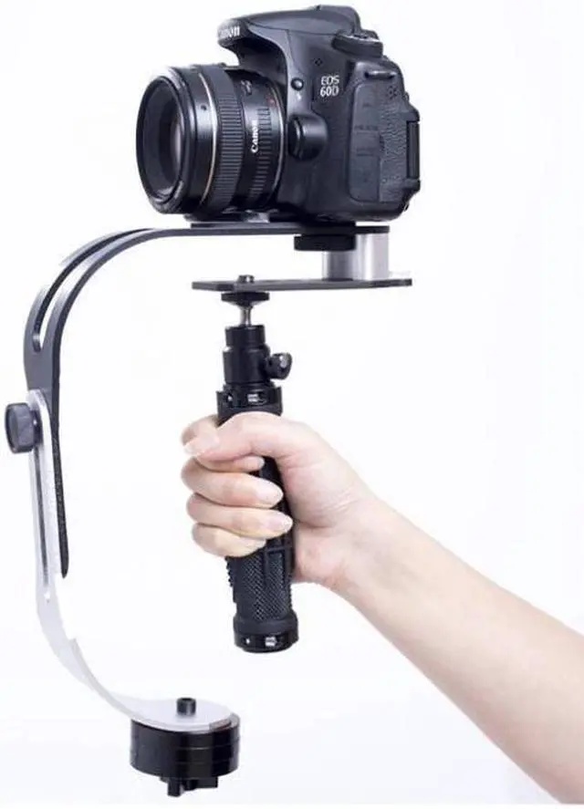 Alt view image 2 of 6 - Generic Aluminium Handheld Video Camera Gimbal Grip Stabilizer for GoPro Smartphone