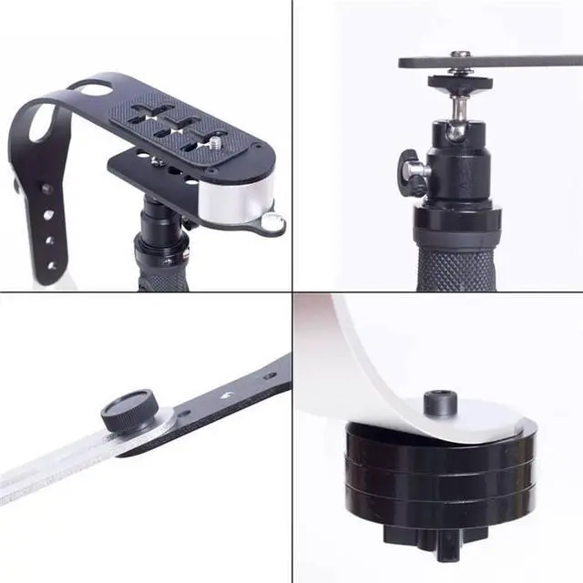 Alt view image 5 of 6 - Generic Aluminium Handheld Video Camera Gimbal Grip Stabilizer for GoPro Smartphone