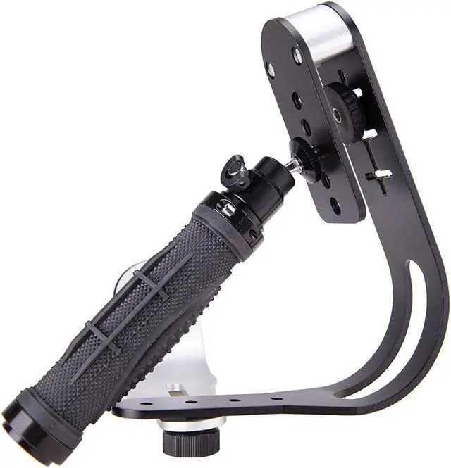 Alt view image 6 of 6 - Generic Aluminium Handheld Video Camera Gimbal Grip Stabilizer for GoPro Smartphone