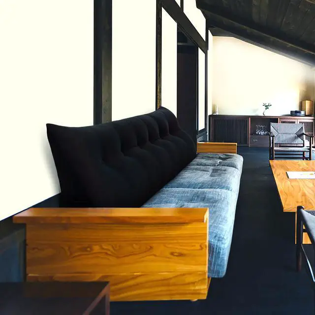 Alt view image 5 of 5 - Rucener Large Bolster Triangular Headboard Backrest Positioning Support Reading Wedge Pillow for Day Bed Bunk Bed Removable Cover