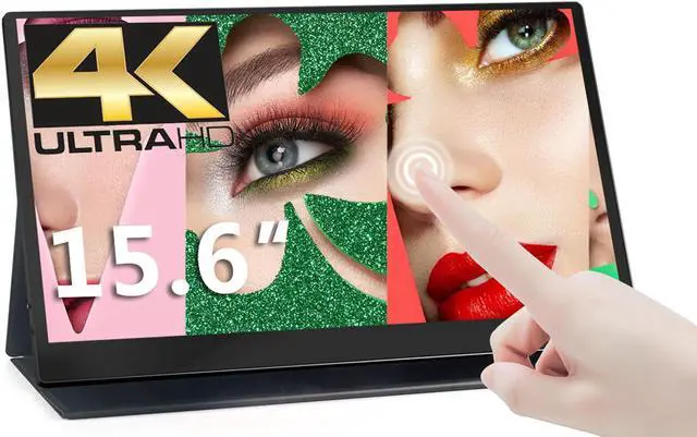 Main image of 15.6" Portable Monitor - Msdong 4K (3840×2160) IPS HDR/100% sRGB Monitor for Laptop,FreeSync with Built-in Speakers HDMI for Xbox PS4 Switch Laptop PC Phone Mac Surface,VESA mountable