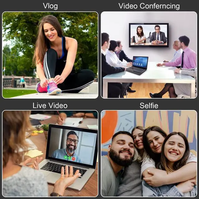 Alt view image 6 of 6 - Digital Camera,4K Cameras for Photography,18X Digital Zoom,2 Batteries,32G TF Card,AutoFocus,Anti-Shake,Dual Camera,48MP Vlogging Camera for YouTube,Live Stream,Beginners Gray