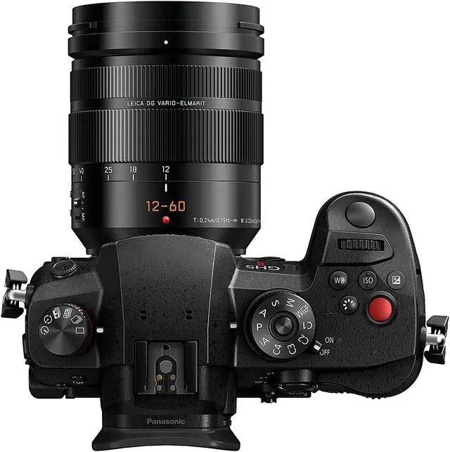 Alt view image 2 of 4 - Panasonic LUMIX GH5M2 Mirrorless Digital Camera W/12-60mm F2.8-4.0 Leica Lens DC-GH5M2LK (International Model)