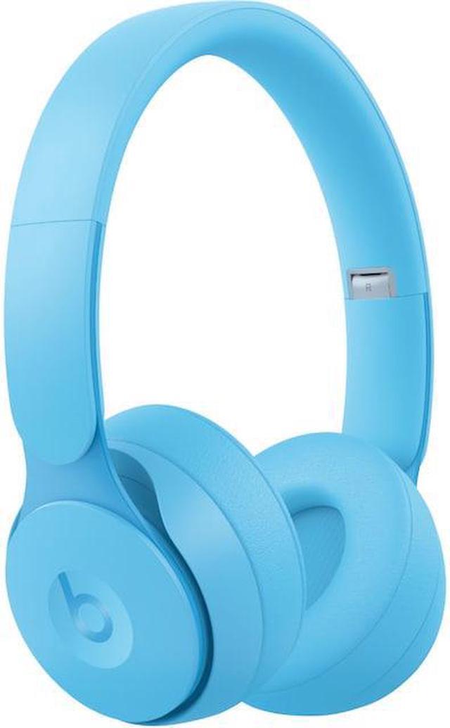 Alt view image 10 of 13 - Beats by Dr. Dre Solo Pro Wireless Headphones - Stereo - Wireless - Bluetooth - Over-the-head - Binaural - Circumaural - Noise Canceling - Light Blue