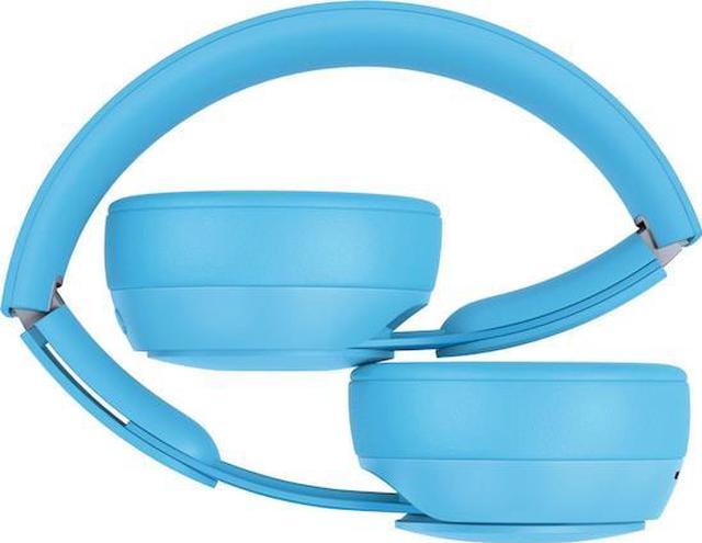 Alt view image 12 of 13 - Beats by Dr. Dre Solo Pro Wireless Headphones - Stereo - Wireless - Bluetooth - Over-the-head - Binaural - Circumaural - Noise Canceling - Light Blue