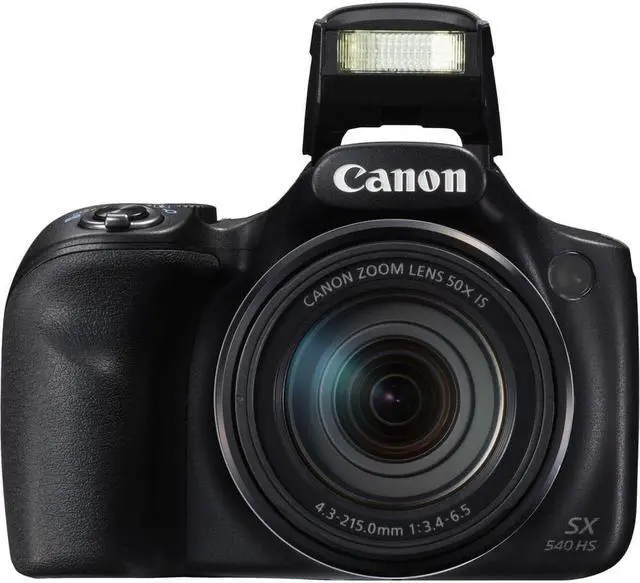 Alt view image 4 of 4 - Canon PowerShot SX540 HS Digital Camera (International Model) with Extra Accessory Bundle