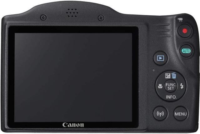 Alt view image 4 of 4 - Canon PowerShot SX420 is Digital Point and Shoot Camera + Extra Battery + Digital Flash + Camera Case + 16GB Class 10 Me