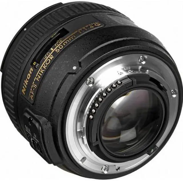 Alt view image 4 of 4 - Nikon AF-S NIKKOR 50mm f/1.4G Lens Includes Filter Kits and Tripod (Intl Model)