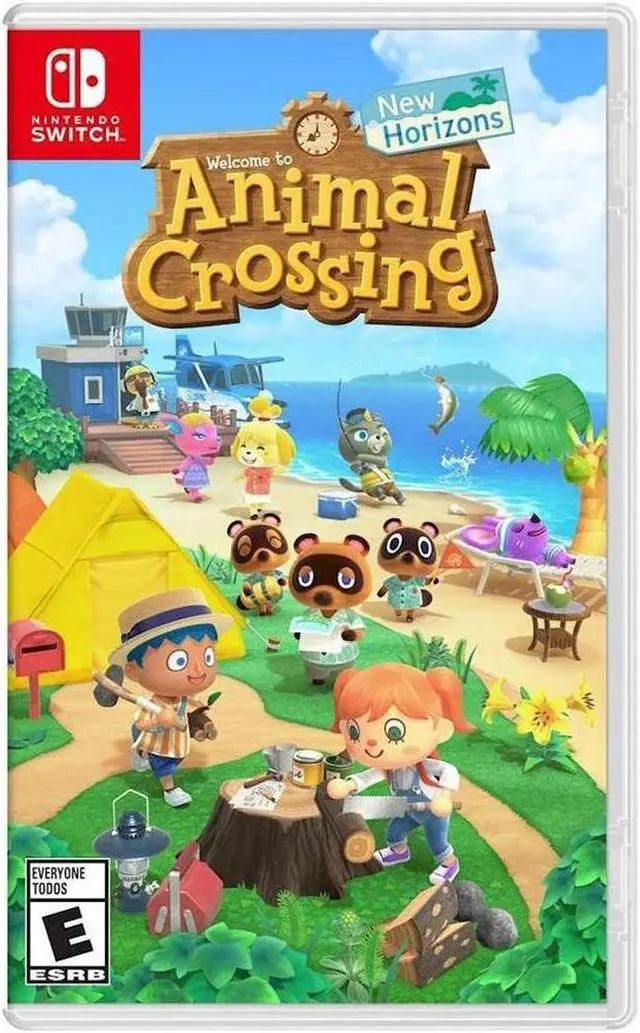 Alt view image 3 of 4 - New Super Mario Bros. U Deluxe + Animal Crossing: New Horizons - Two Game Bundle - Nintendo Switch
