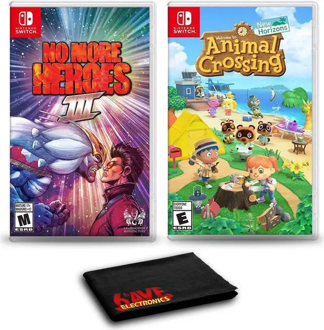 Alt view image 2 of 8 - No More Heroes 3 Bundle with Animal Crossing - Nintendo Switch