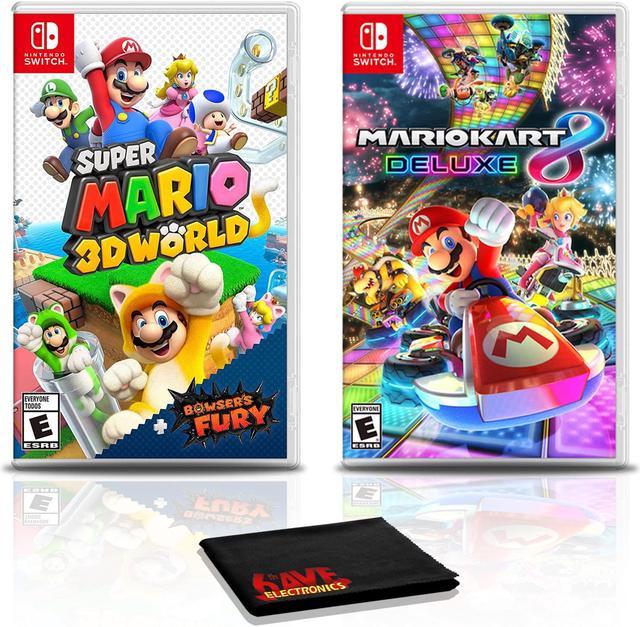 Super Mario 3D World + Bowser's Fury with Mario Kart 8 Deluxe - Nintendo  Switch 