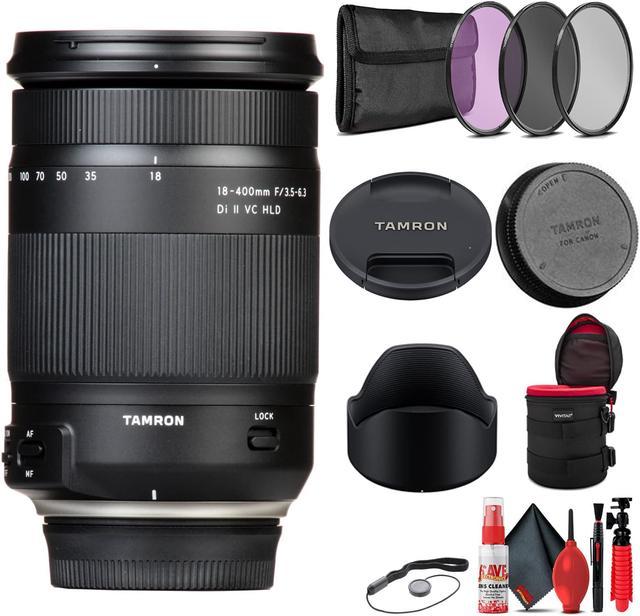 Tamron 18-400mm f/3.5-6.3 Di II VC HLD Lens for Nikon +Accessory