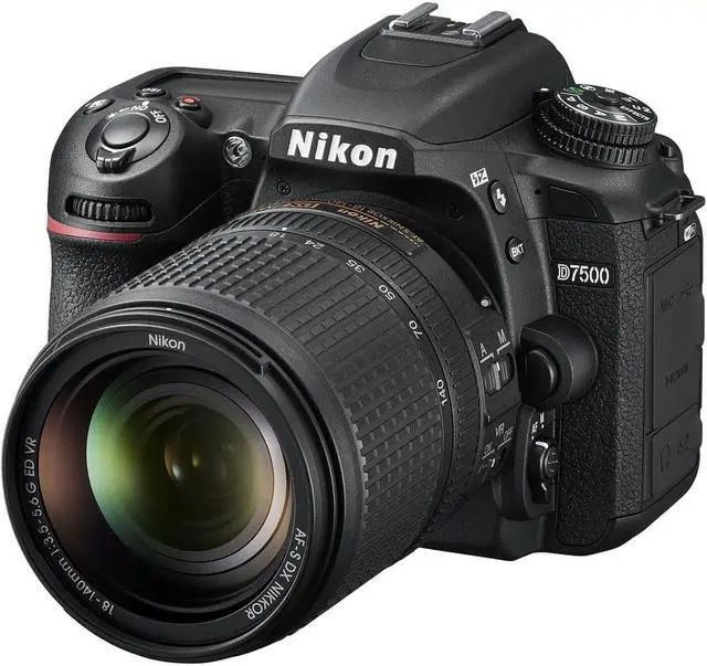Alt view image 2 of 4 - Nikon D7500 DSLR Camera W/ 18-140mm Lens 1582  - Basic Bundle