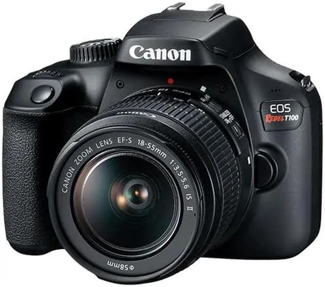 Alt view image 2 of 4 - Canon EOS Rebel T100 / 4000D DSLR Camera with 18-55mm Lens Extreme Mountain Bundle