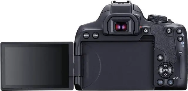 Alt view image 4 of 4 - Canon EOS Rebel 850D / T8i DSLR Camera (Body Only)  + 4K Monitor + Mic + More