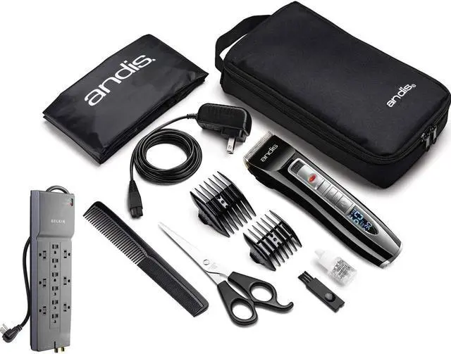 Main image of Andis Select Cut 10 Piece Hair Clipper Kit (24440) with Surge Protector