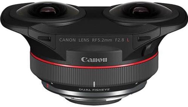 Canon RF5.2mm F2.8 L Dual Fisheye Lens - Newegg.com